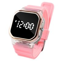 Cute Simple Style Solid Color Electronic Kids Watches sku image 6