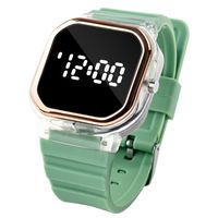 Cute Simple Style Solid Color Electronic Kids Watches sku image 3