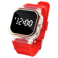 Cute Simple Style Solid Color Electronic Kids Watches sku image 2