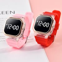 Cute Simple Style Solid Color Electronic Kids Watches main image 2