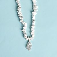 Mode Geometrisch Kristall Perlen Halskette sku image 22