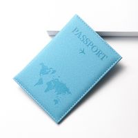 Unisex Solid Color Pu Leather Open Card Holders sku image 11