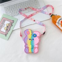 Enfants Petit Gel De Silice Animal Mignon Couvercle Rabattable Sac Bandoulière sku image 10