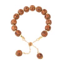 Ins Style Beach Simple Style Solid Color Natural Stone Beaded Bracelets sku image 4
