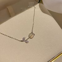 Simple Style Heart Shape Alloy Copper Plating Inlay Artificial Pearls Women's Layered Necklaces sku image 84