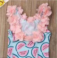Children Baby Girl Watermelon Swimsuit 3d Flower Bikini Swimming Swimwear main image 4