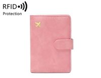 Unisex Solid Color Pu Leather Magnetic Buckle Card Holders sku image 2