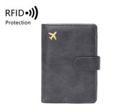 Unisex Solid Color Pu Leather Magnetic Buckle Card Holders sku image 5