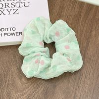Fashion Flower Synthetic Fibre Pleated Hair Tie 1 Piece sku image 122