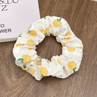 Fashion Flower Synthetic Fibre Pleated Hair Tie 1 Piece sku image 123