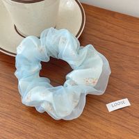 Fashion Flower Synthetic Fibre Pleated Hair Tie 1 Piece sku image 140