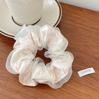 Fashion Flower Synthetic Fibre Pleated Hair Tie 1 Piece sku image 142
