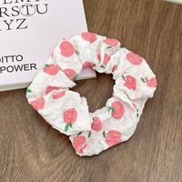 Fashion Flower Synthetic Fibre Pleated Hair Tie 1 Piece sku image 125