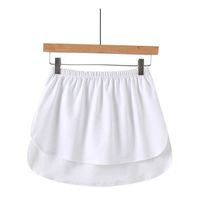 Summer Simple Style Solid Color Viscose Above Knee Skirts main image 2