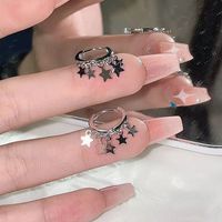 Simple Style Star Alloy Patchwork Women's Drop Earrings main image 1