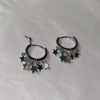 Simple Style Star Alloy Patchwork Women's Drop Earrings main image 3
