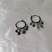 Simple Style Star Alloy Patchwork Women's Drop Earrings main image 2