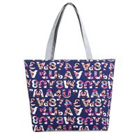Women's Classic Style Flower Canvas Shopping Bags main image 2