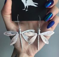 Ins Style Dragonfly Alloy Plating Women's Drop Earrings main image 3