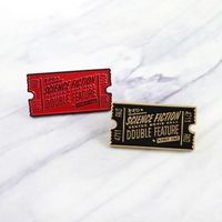 Retro Letter Alloy Enamel Unisex Brooches main image 6