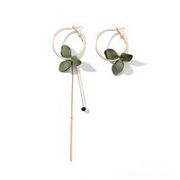 Exaggerated Modern Style Flower Metal Copper Plating Inlay Acrylic Crystal Pearl 18k Gold Plated Gold Plated Silver Plated Women's Drop Earrings Ear Studs sku image 22