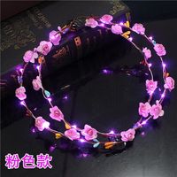 Sweet Led Lights Flash Luminous Garland Headdress Children Toy sku image 2