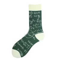 Men's Casual Letter Cotton Polyester Cotton Crew Socks A Pair sku image 21