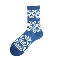 Men's Casual Letter Cotton Polyester Cotton Crew Socks A Pair sku image 4
