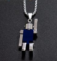 Hip-Hop Cool Style Robot 304 Stainless Steel Polishing Metal 18K Gold Plated Unisex sku image 3