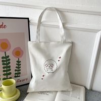 Mujeres Estilo Preppy Letra Tela Oxford Bolsa De La Compra sku image 12