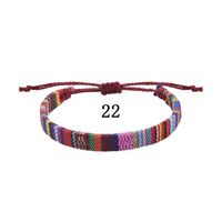 Simple Style Color Block Cloth Knitting Unisex Anklet 1 Piece sku image 4