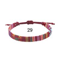 Simple Style Color Block Cloth Knitting Unisex Anklet 1 Piece sku image 11