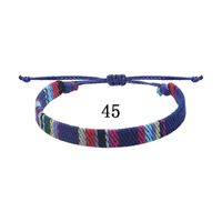 Simple Style Color Block Cloth Knitting Unisex Anklet 1 Piece sku image 27