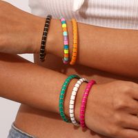 Casual Multicolor Stainless Steel Plating Cuff Bracelets main image 4