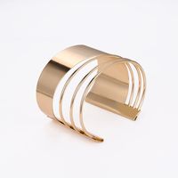 Stainless Steel Brass Metal Classic Style Streetwear Hip-Hop Hollow Out Plating Inlay Animal Zircon Artificial Crystal Artificial Pearls Wristband Bangle sku image 19