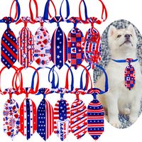 New Everyday Casual Independence Day Dog Tie Accessories main image 2