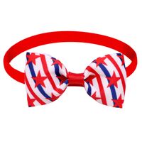 Independence Day Pet Bow Tie American Flag Sign sku image 6