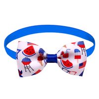 Independence Day Pet Bow Tie American Flag Sign sku image 2