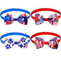 Independence Day Pet Bow Tie American Flag Sign main image 5