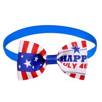 Independence Day Pet Bow Tie American Flag Sign sku image 1