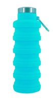 Casual Solid Color Silica Gel Water Bottles sku image 7