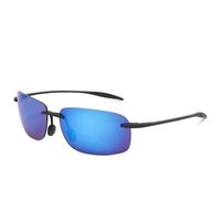Sports Solid Color Pc Square Frameless Sports Sunglasses sku image 4