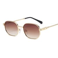 Ins Style Streetwear Solid Color Ac Square Full Frame Women's Sunglasses main image 5