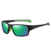 Original Design Solid Color Tac Square Full Frame Sports Sunglasses sku image 5