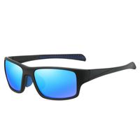 Original Design Solid Color Tac Square Full Frame Sports Sunglasses sku image 3