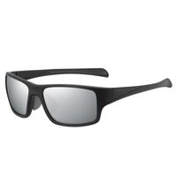 Original Design Solid Color Tac Square Full Frame Sports Sunglasses sku image 6