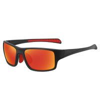 Original Design Solid Color Tac Square Full Frame Sports Sunglasses sku image 4