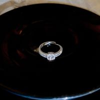 Einfacher Stil Einfarbig Kupfer Inlay Zirkon Offener Ring 1 Stück sku image 7