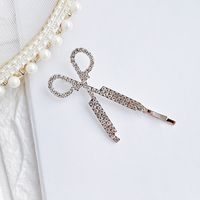 Ins Style Letter Flower Butterfly Imitation Pearl Alloy Plating Inlay Rhinestones Hair Clip sku image 37