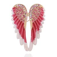 Retro Wings Alloy Inlay Artificial Gemstones Unisex Brooches main image 1